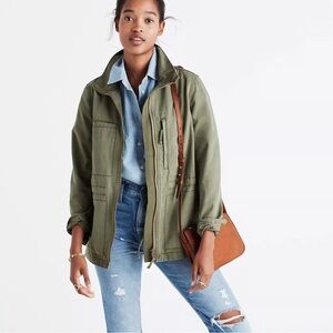 NWOT Madewell Green Jacket